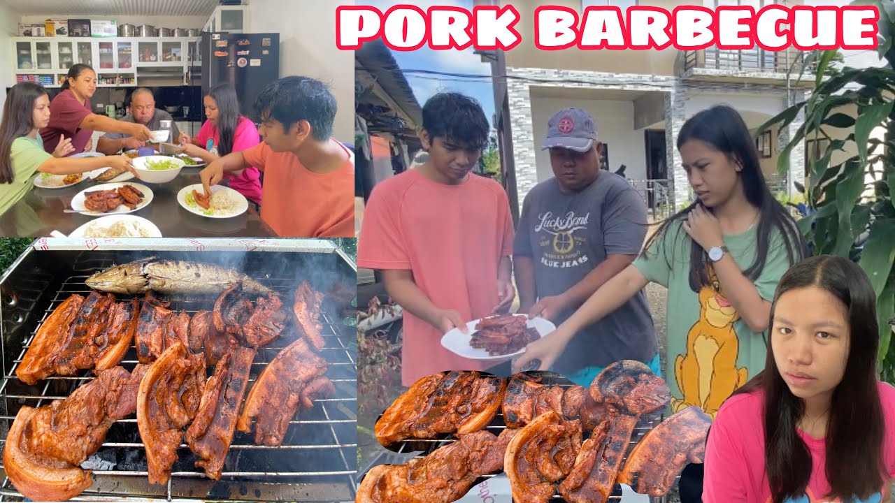 PORK BARBECUE | PAG-IIHAW SA LABAS NG BAHAY | MASARAP NA SALO-SALO