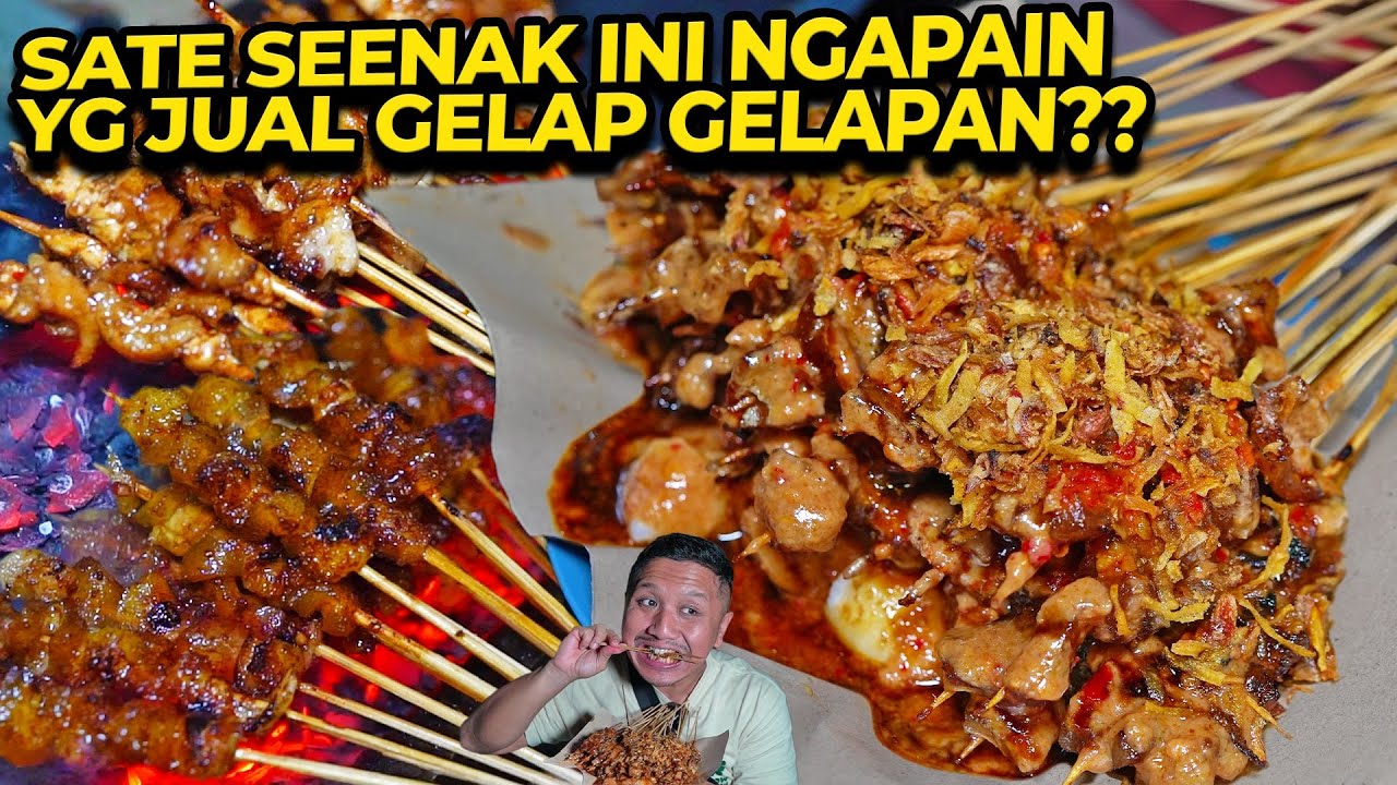NYUSURIN GELAPNYA JALAN NEMU SATE KIKIL TERBAIK!!!