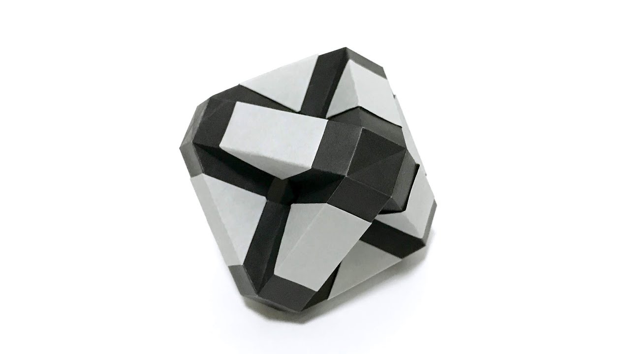 Modular Kusudama Origami XC-SH (saku)