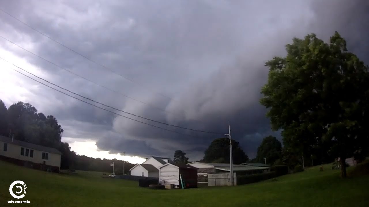 Strong thunderstorm - 6-16-2025 (StormCam #2)