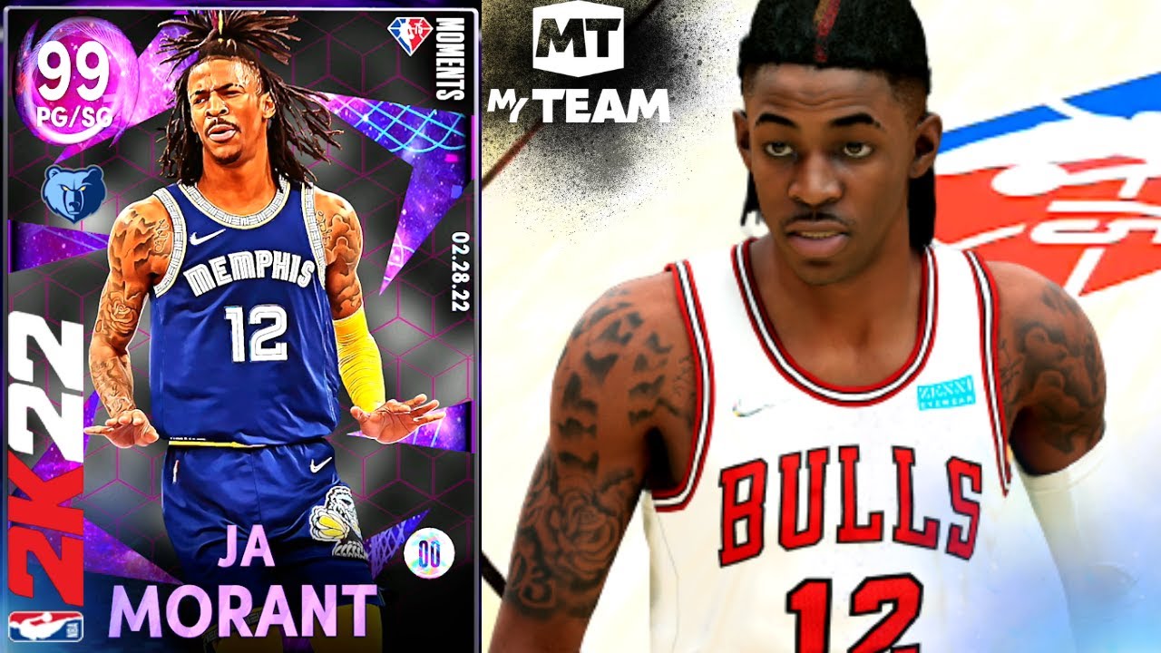 NBA 2K22 LIBEREI O JA MORANT NO MYTEAM E ELE É SURREAL! FIZ O GRINGO QUITAR NO ONLINE! PT-BR