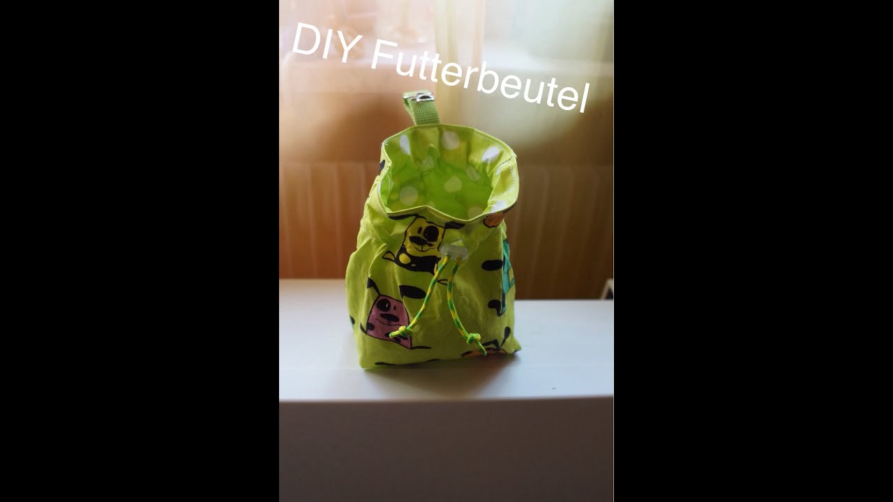 DIY Futterbeutel nähen