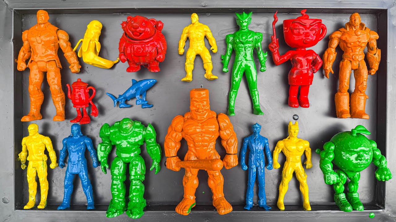 AVENGERS SUPERHERO MISSION, MARVEL SPIDER-MAN, HULK, CAPTAIN AMERICA, THOR, IRON MAN, VENOM, THANOS