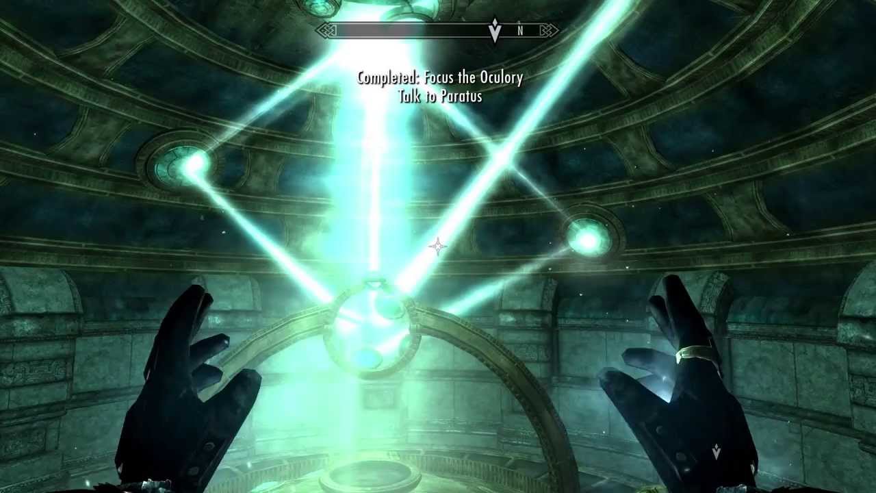 Skyrim - How to Focus the Oculory in Revealing the Unseen Quest