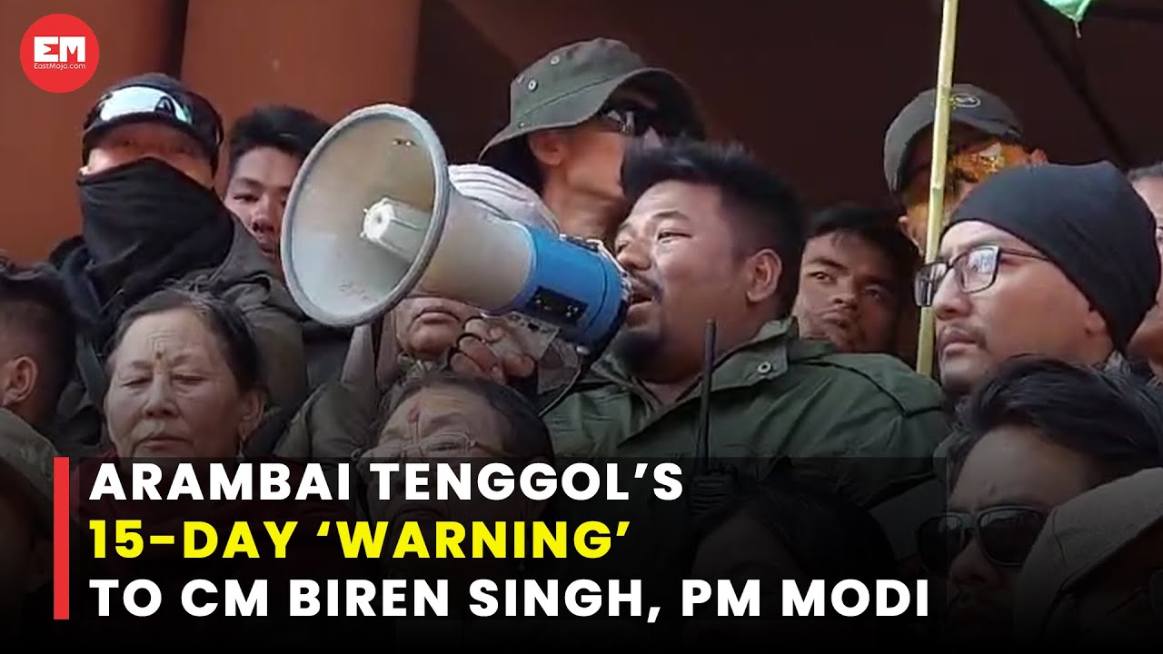 Arambai Tenggol gives 15 days’ deadline to Centre to meet demands