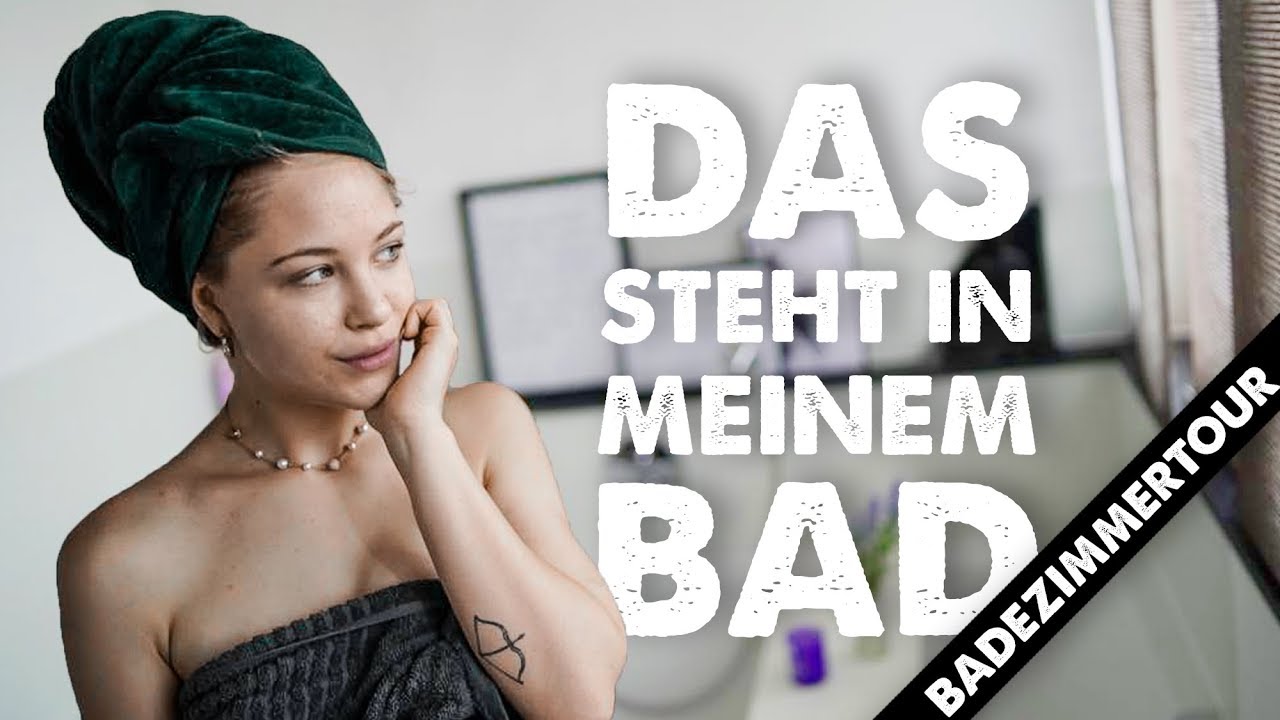 Meine Badezimmer Tour | Was ich täglich verwende + Beautytools
