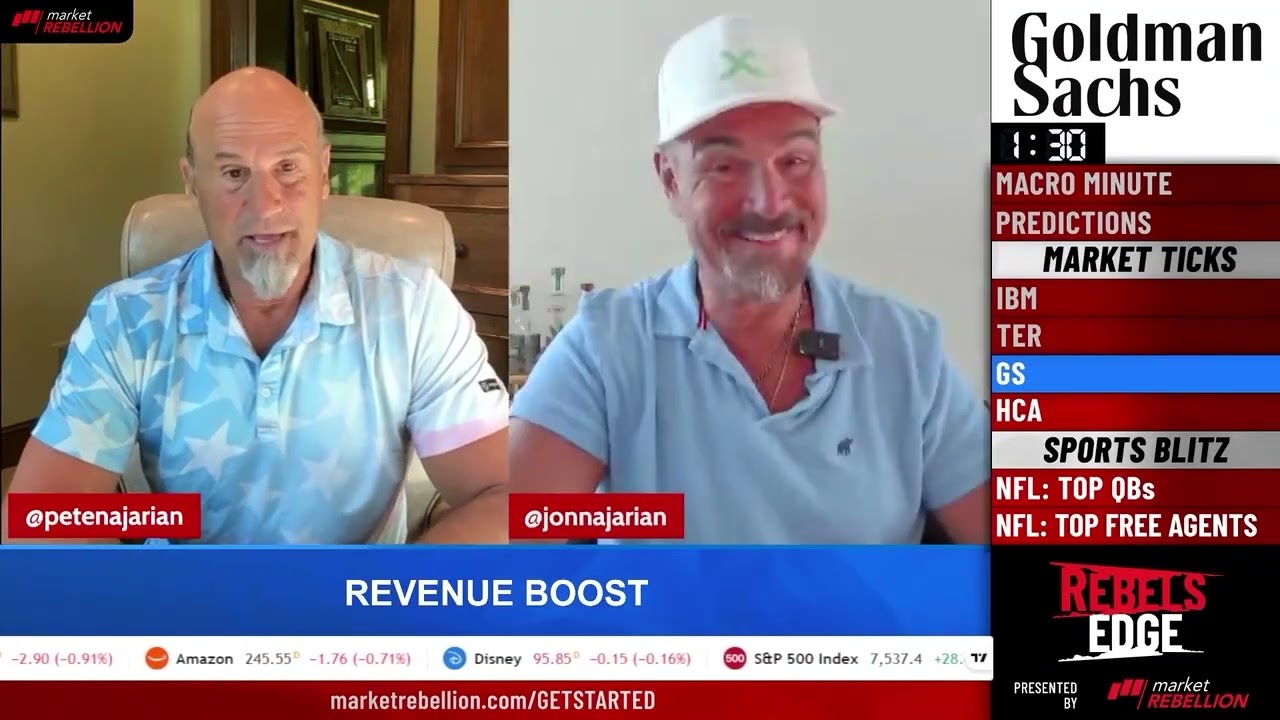 Акции Goldman Sachs $GS растут, и вот почему @petenajarian @jonnajarian #ЭТОНЕОПЦИОН 📙