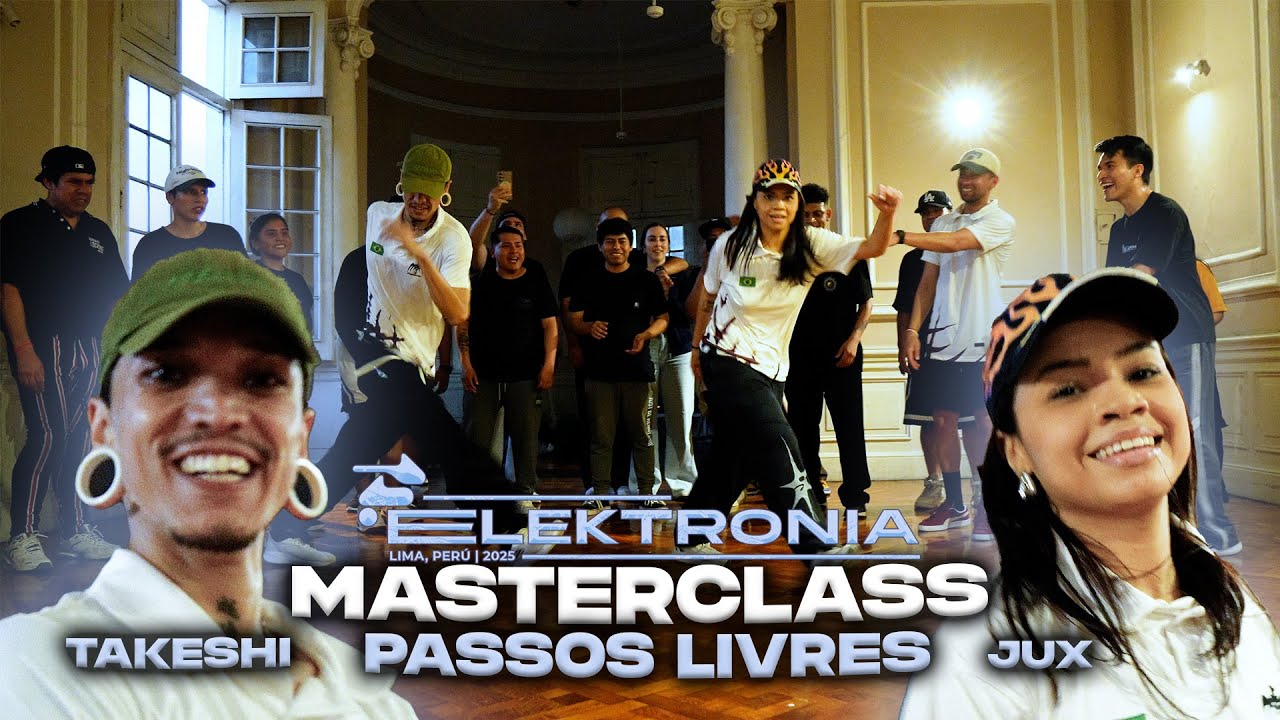 ELEKTRONIA 2025 | MASTERCLASS PASSOS LIVRES , JUX E TAKESHI