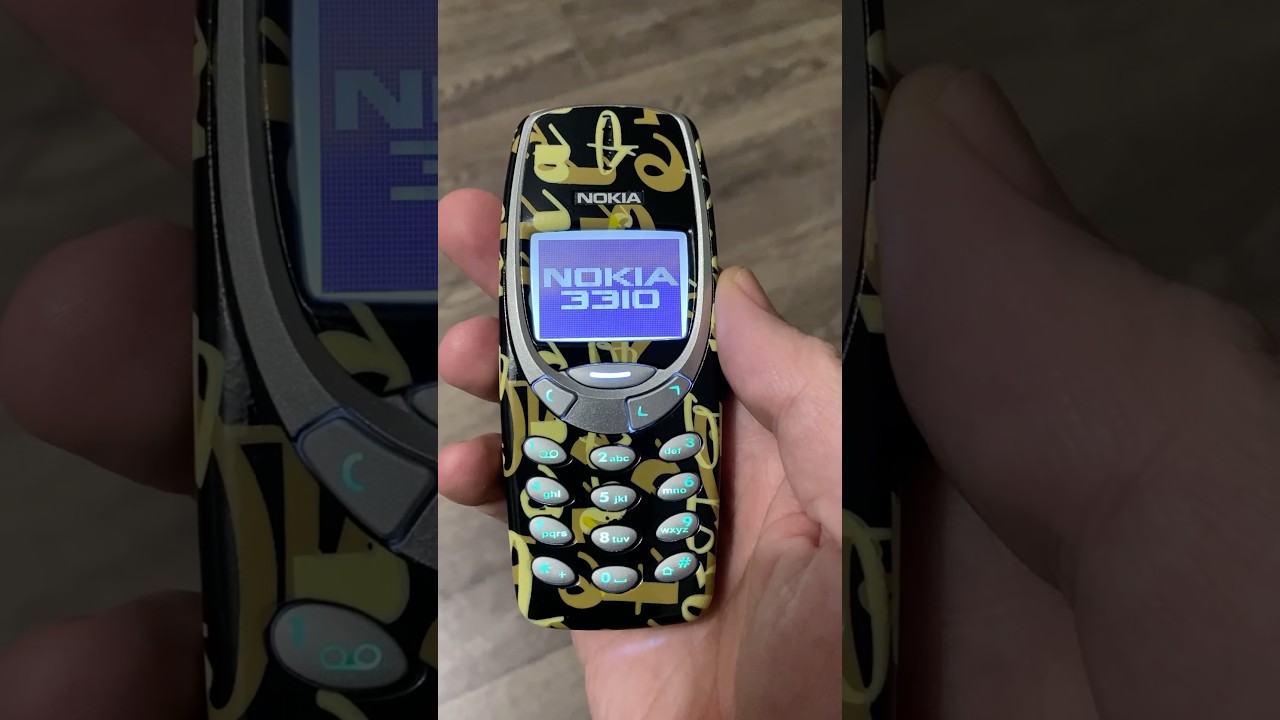 Мобильный телефон nokia 3310 в мега крутом корпусе и шикарной начинкой🔥