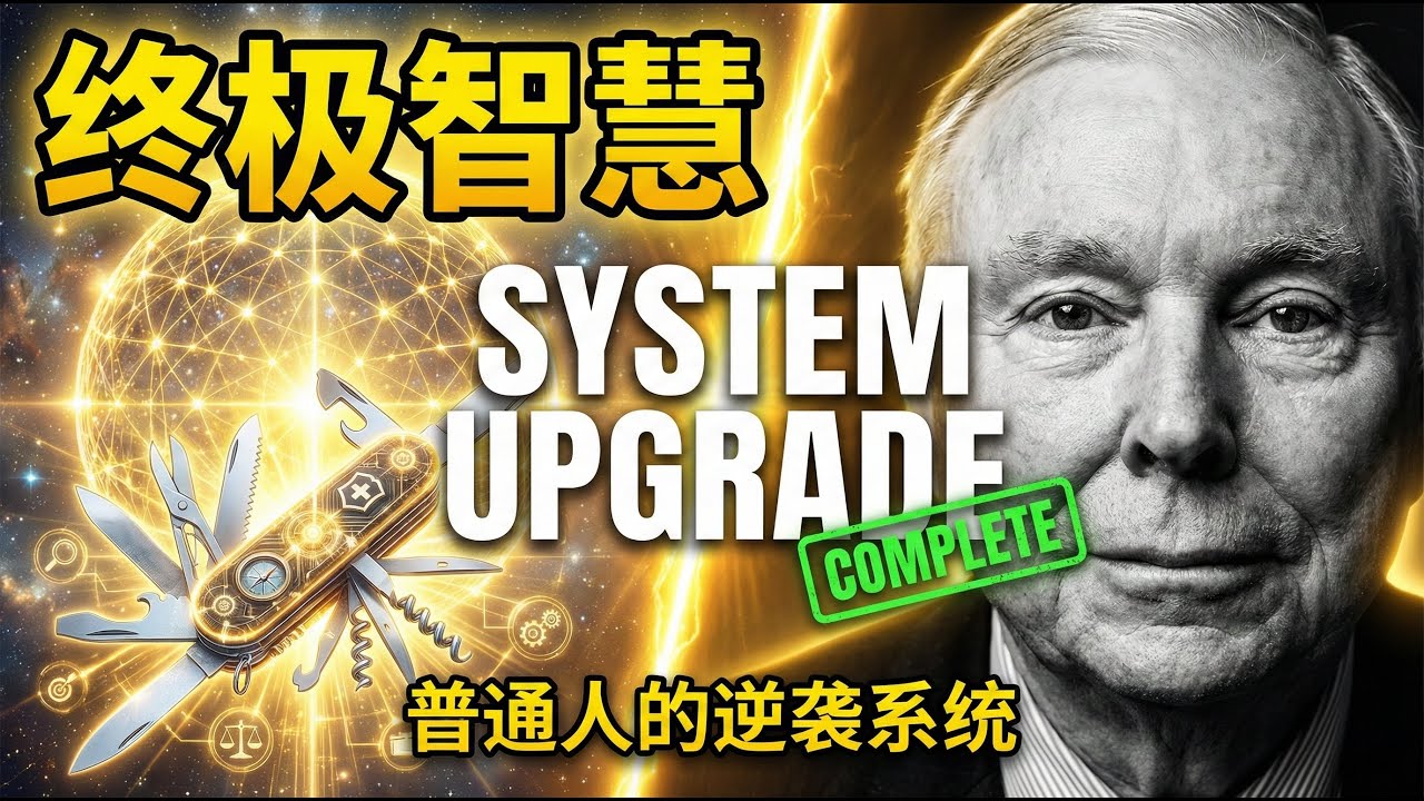 查理·芒格的终极智慧：如何避开人生99%的雷区，实现安全着陆？《穷查理宝典 》Ep.03#查理.芒格 #思维模型 #自我提升 #投资智慧 #思维训练 #认知升级#认知觉醒#普世智慧格栅#红皇后效应#