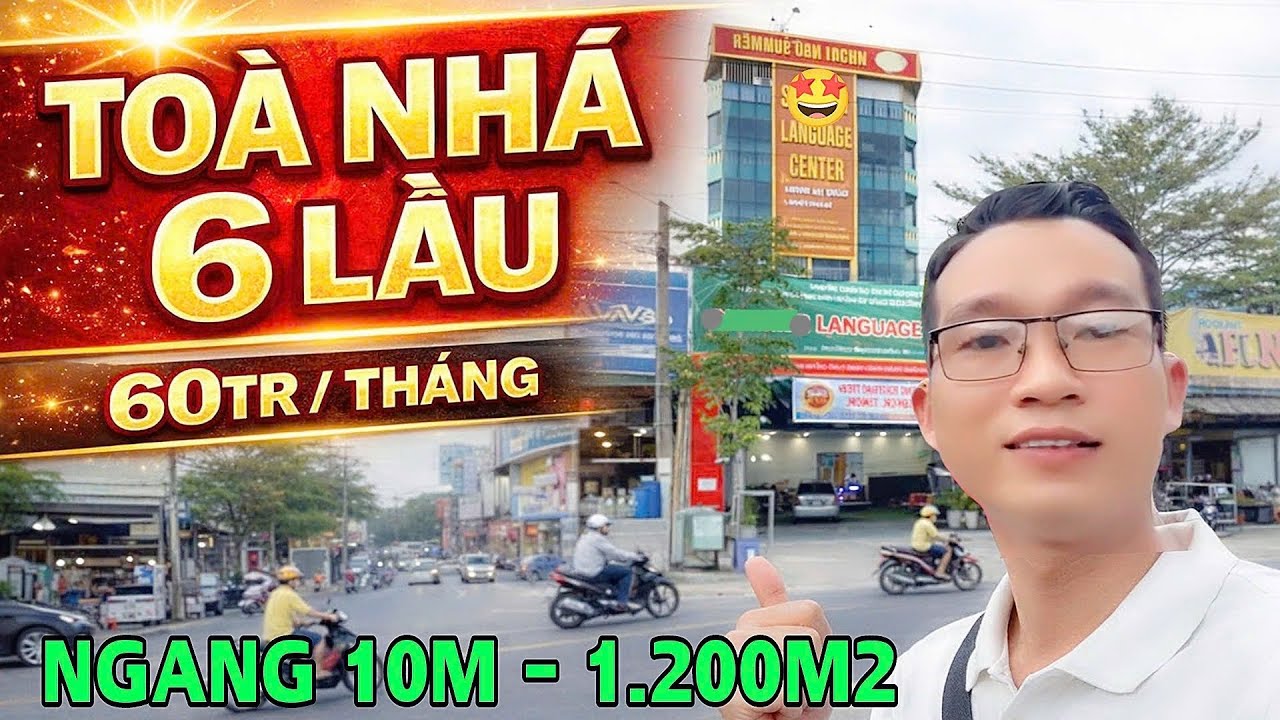 Tòa Nhà 6 Lầu Ngang 10m, Gần Quốc Lộ 13. Cho Thuê 60 Triệu/ Tháng. Giá Hơn 20 Tỷ x. #829