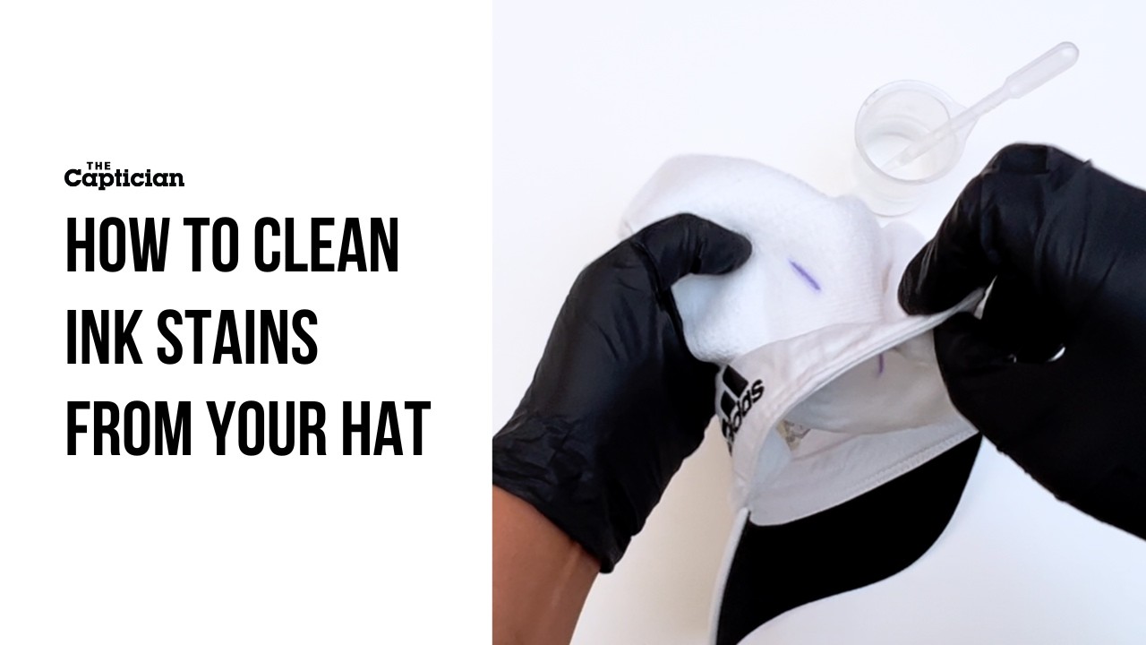 How to Clean Ink Stains from Your Hat