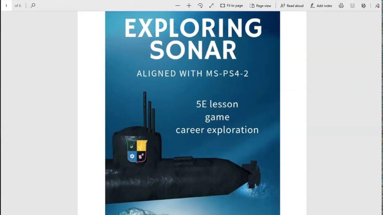 Submarine Sonar Technician Lesson Plan