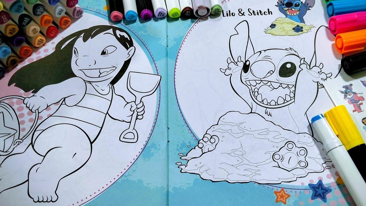 ❤️A pintar a Stich🎨 ❤️#A pintar a Stich