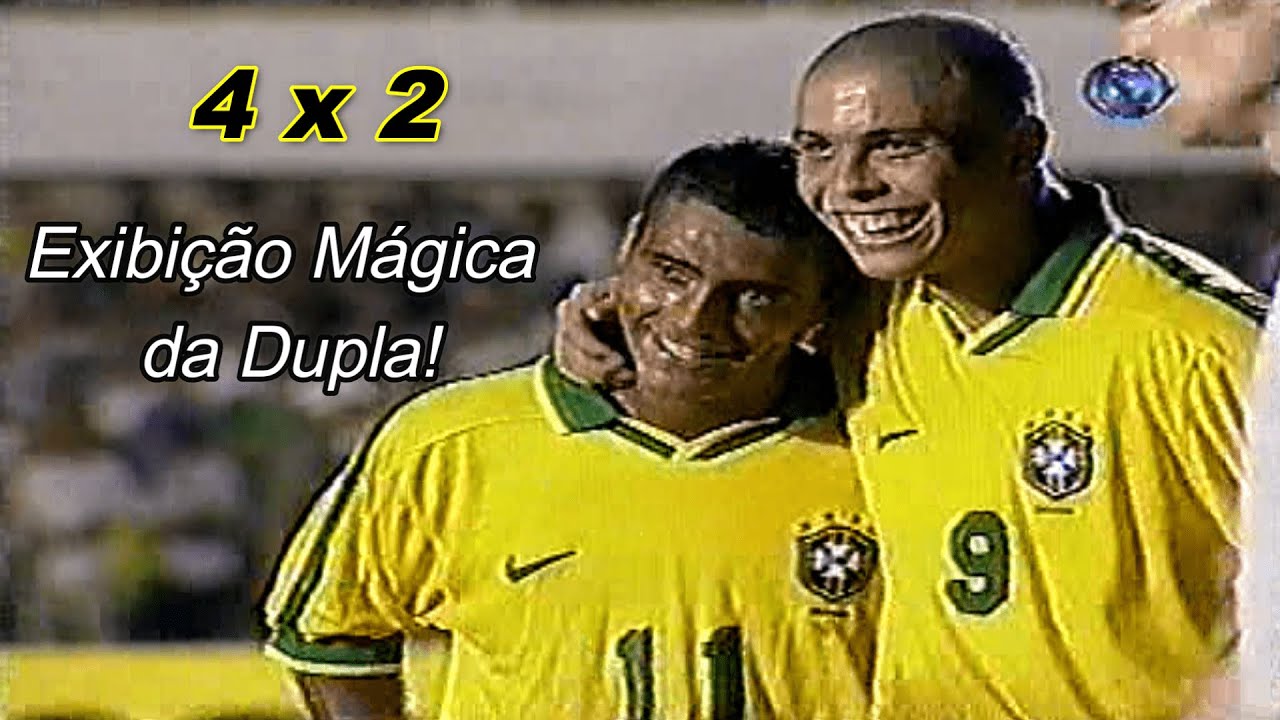 A Primeira Vez Que Romário e Ronaldo Jogaram Juntos🔥