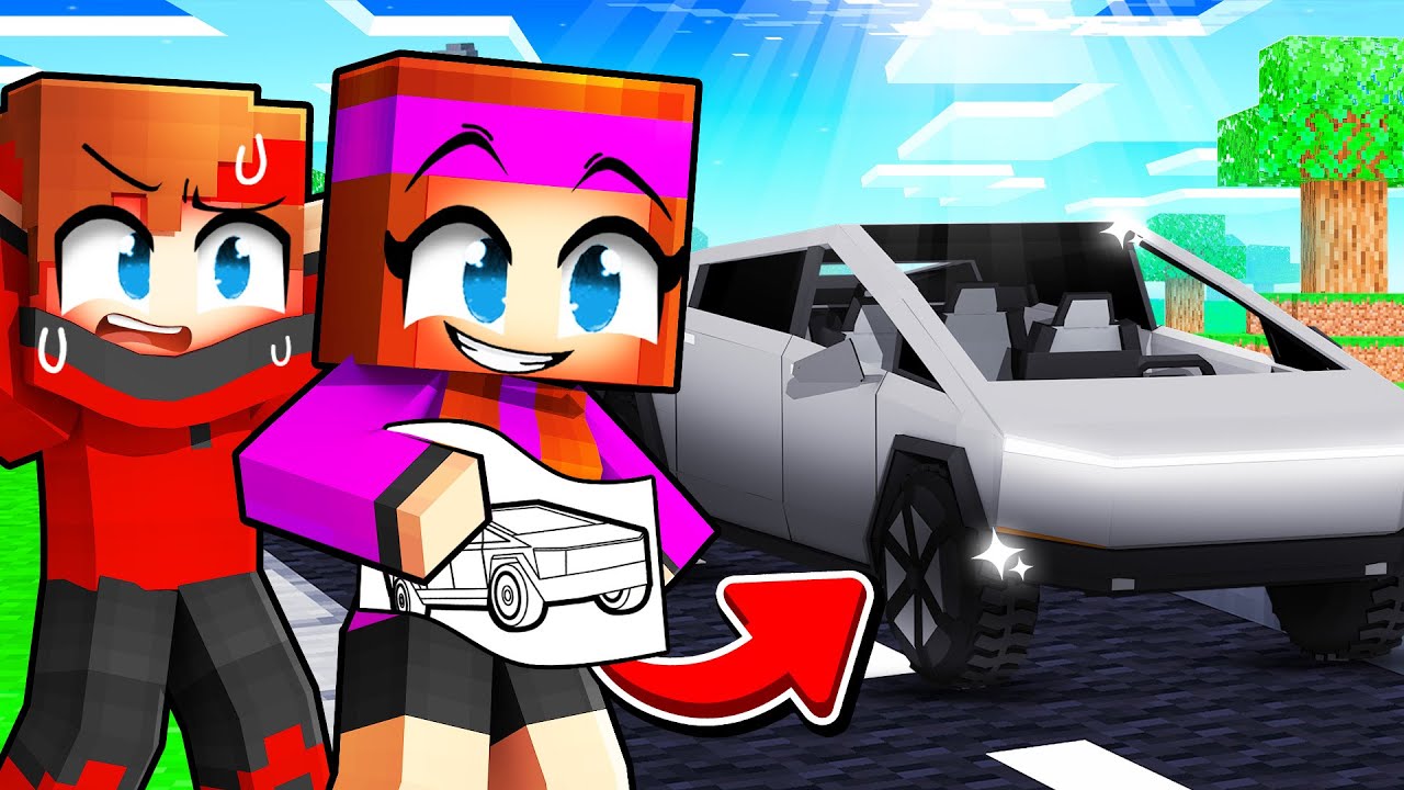 Tout ce que je DESSINE, mon CRUSH l&rsquo;ach&egrave;te sur Minecraft !