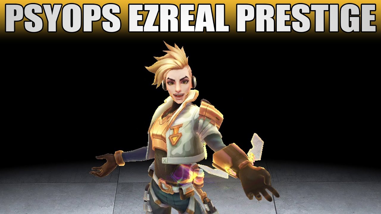 PsyOps Ezreal Prestige Edition Skin 2020 (Quick Spotlight)