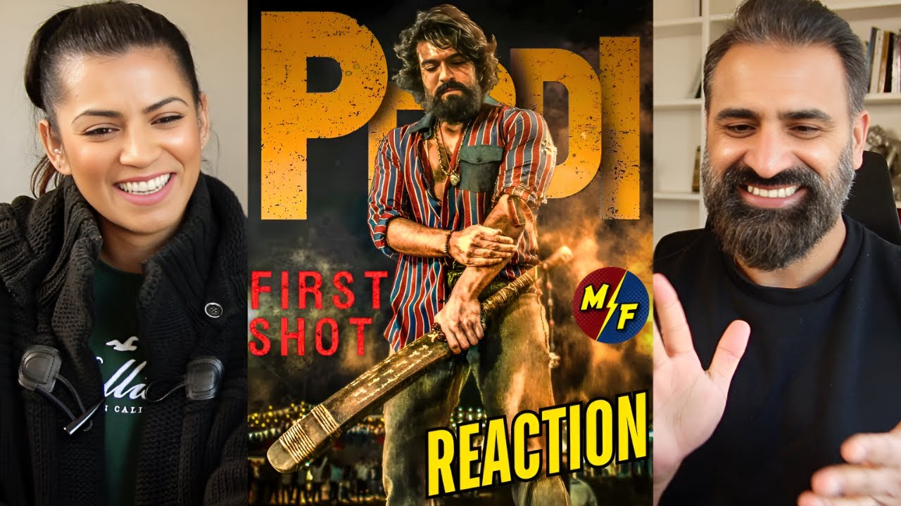 Peddi First Shot Glimpse (Telugu & Hindi) | Reaction | Ram Charan | Janhvi Kapoor | A.R. Rahman