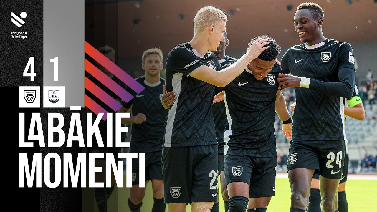 26. kārta: Valmiera FC 4:1 BFC Daugavpils (Labākie momenti)