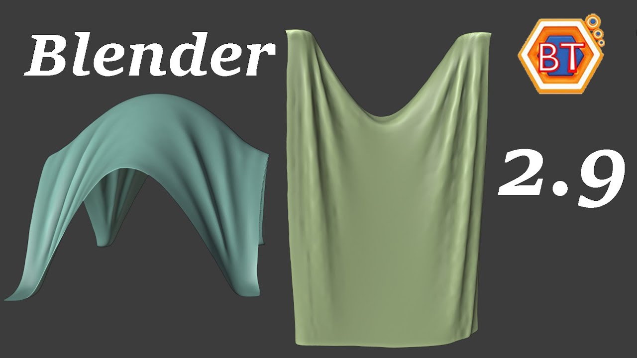 Blender 2.9 New Cloth Filter Brush