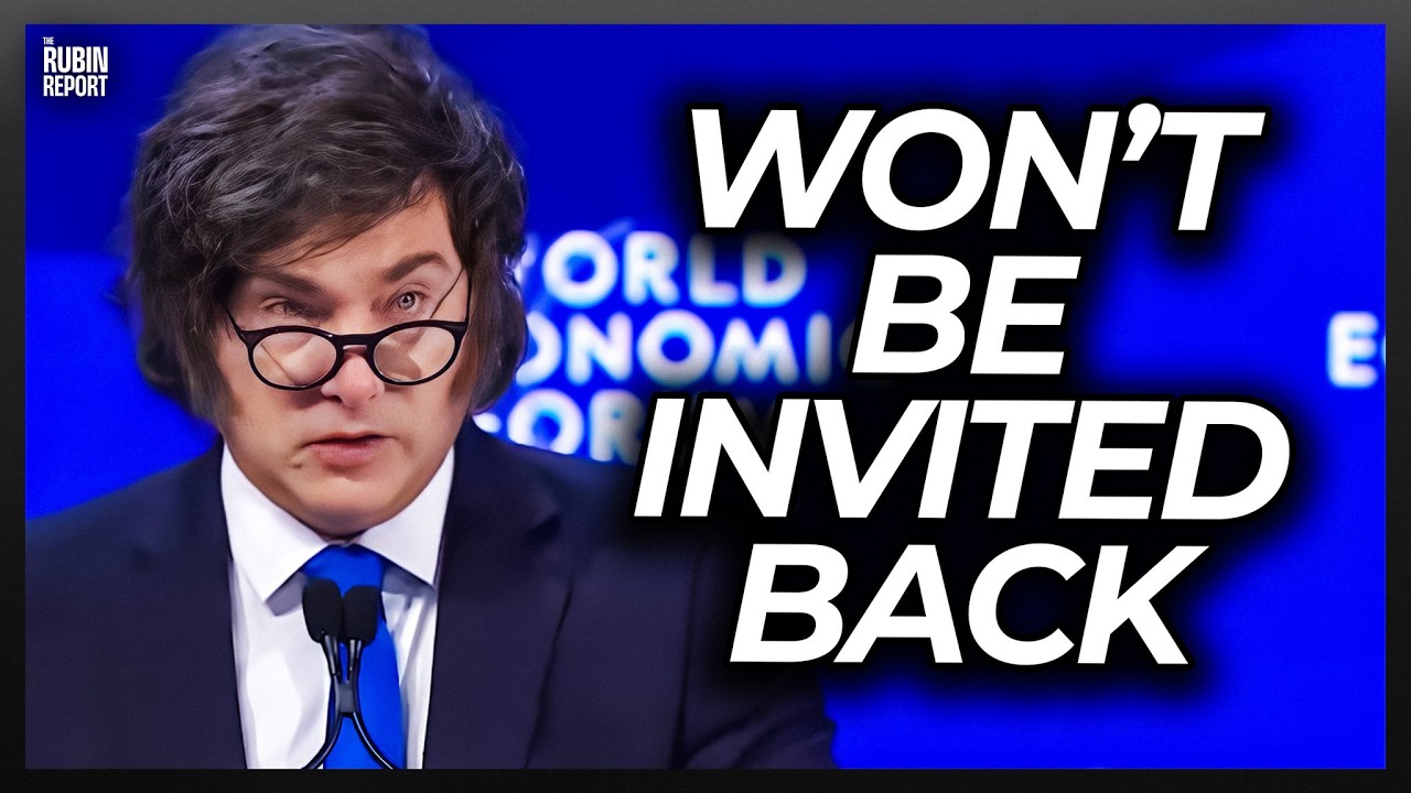 Listen to WEF Crowd Gasp When Javier Milei Says What No Other Politician Will Admit