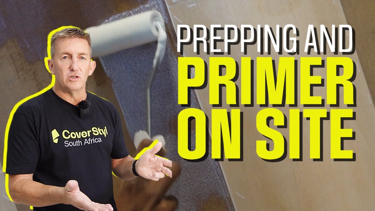 USING PRIMERS ON SITE / PREP IS IMPORTANT