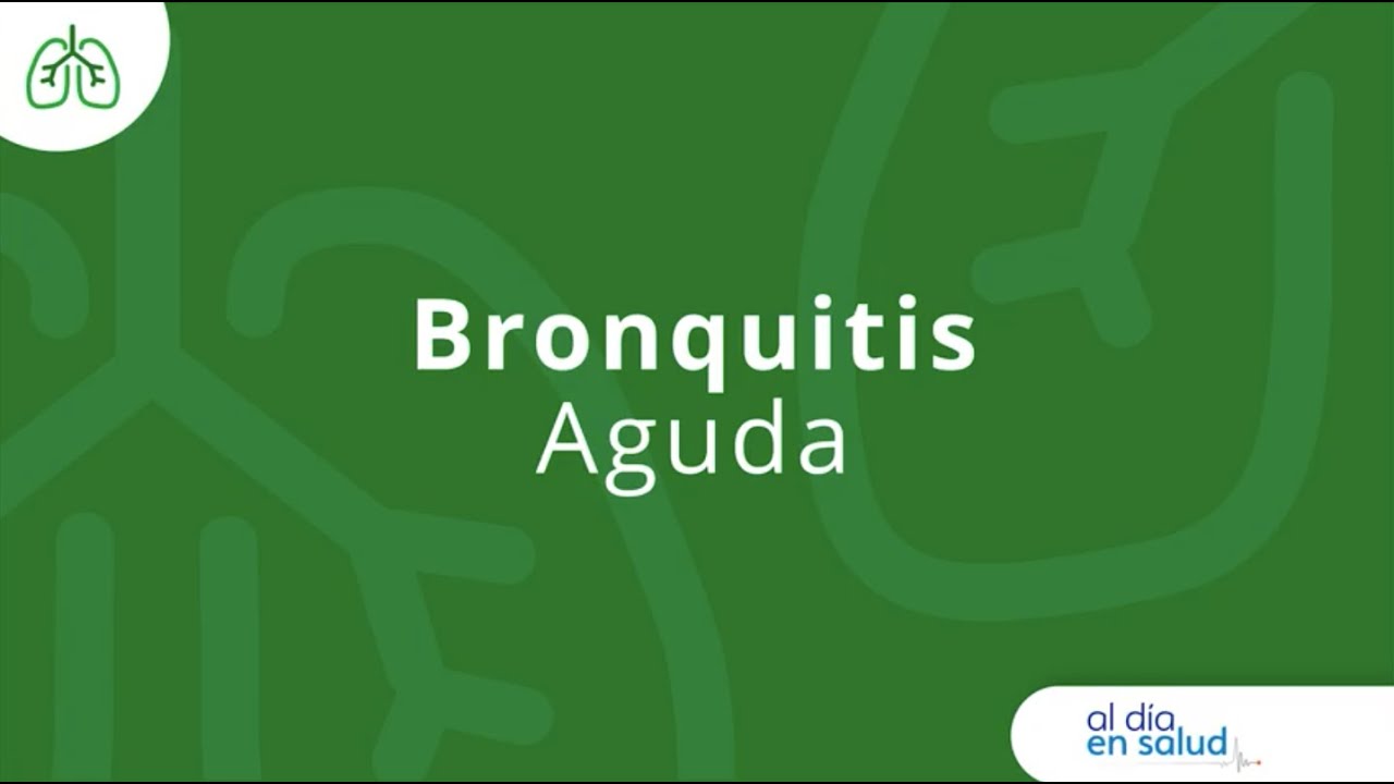 Bronquitis Aguda