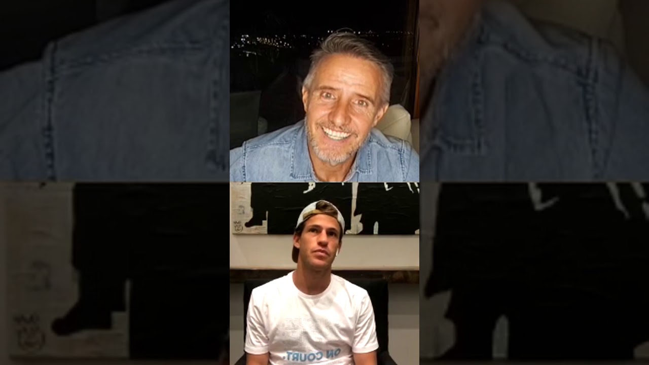 Live Diego Schwartzman con Horacio De La Peña parte II