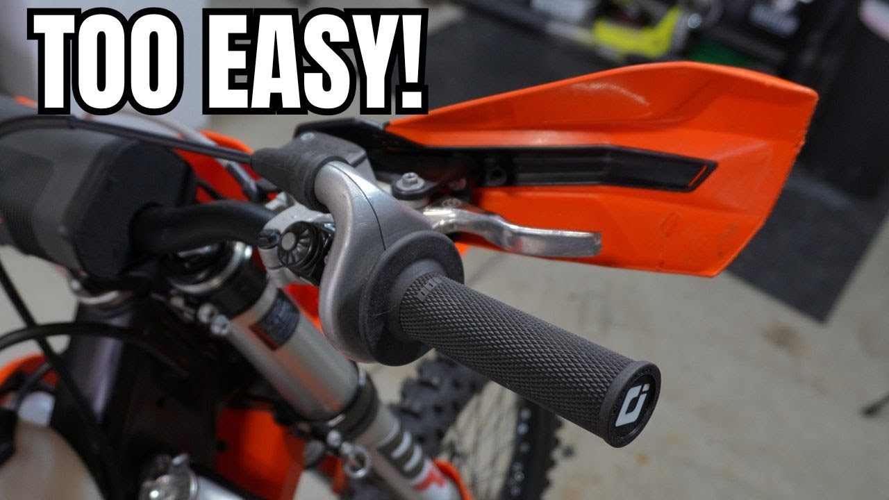 How To Install ODI Lock On Grips