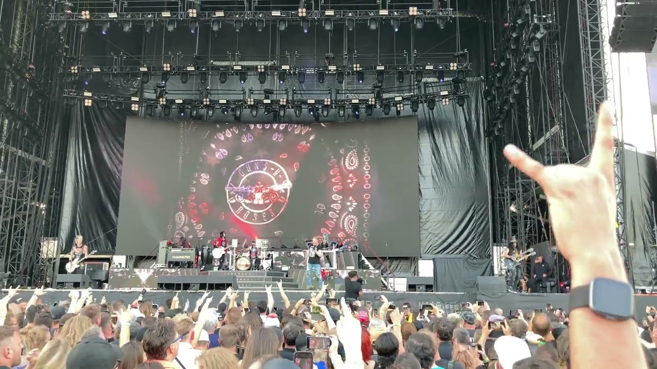 Guns N' Roses - Civil War live Praha Prague 18.6. 2022