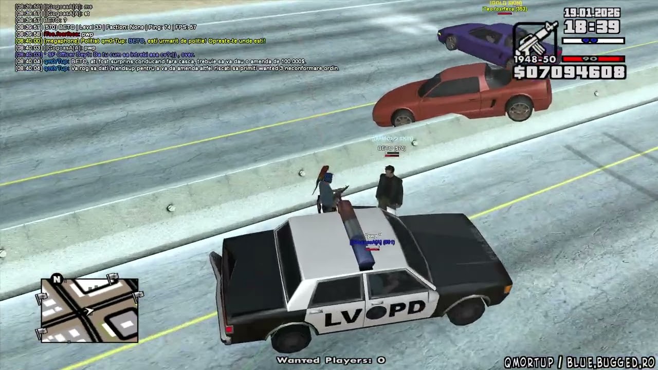 m0rTu - dovada 61 blue.bugged #gta  [SA:MP]