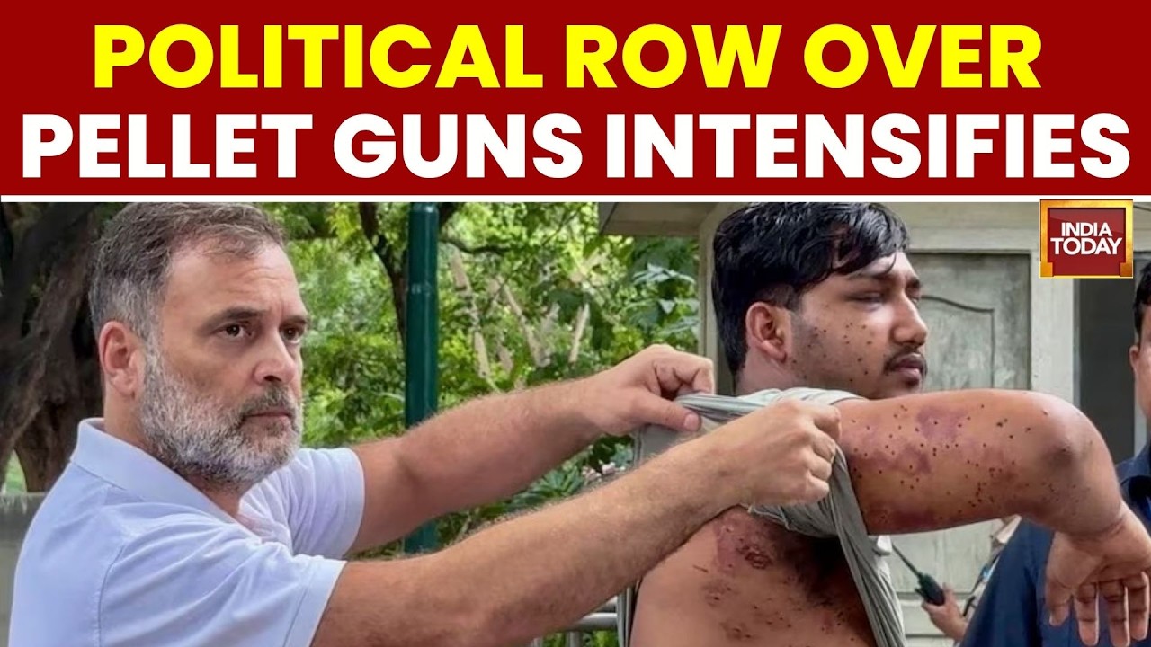 CRPF DG Backs Force Amid Pellet Gun Row | Rahul Gandhi vs BJP Over Protest Crackdown | India Today