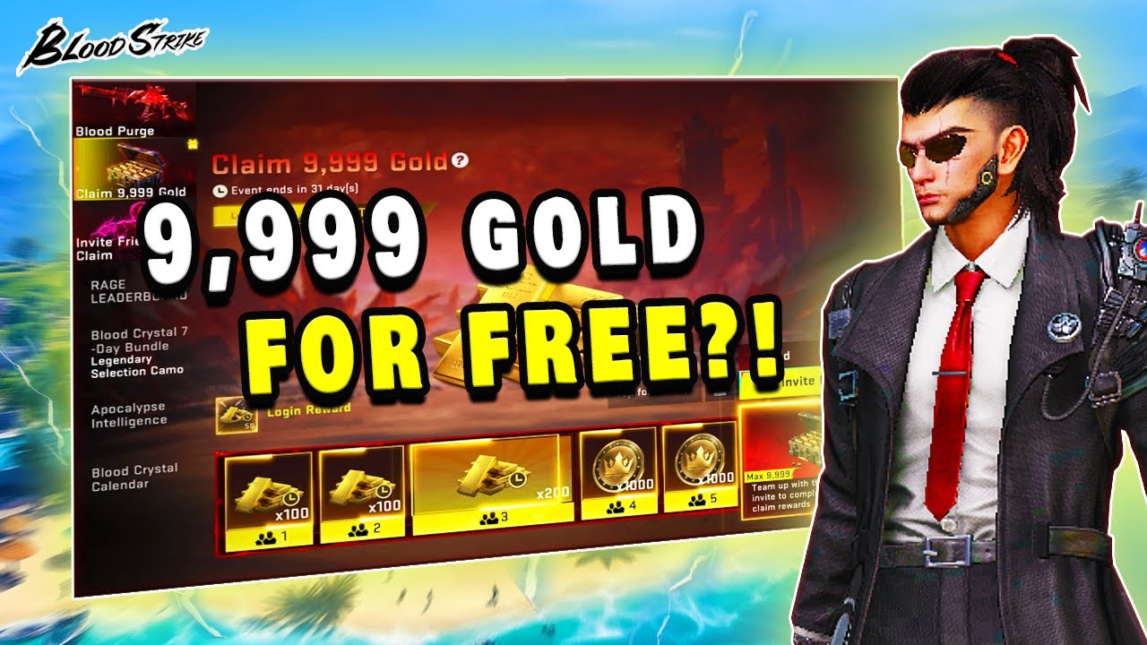 How To GET FREE 9,999 GOLD in Blood Strike (NO REAL INVITES NEEDED)