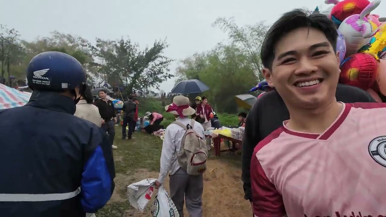 Chợ Chuộng mùng 6 tại làng Sơn Hà xã Dân Quyền cũ Phần 1