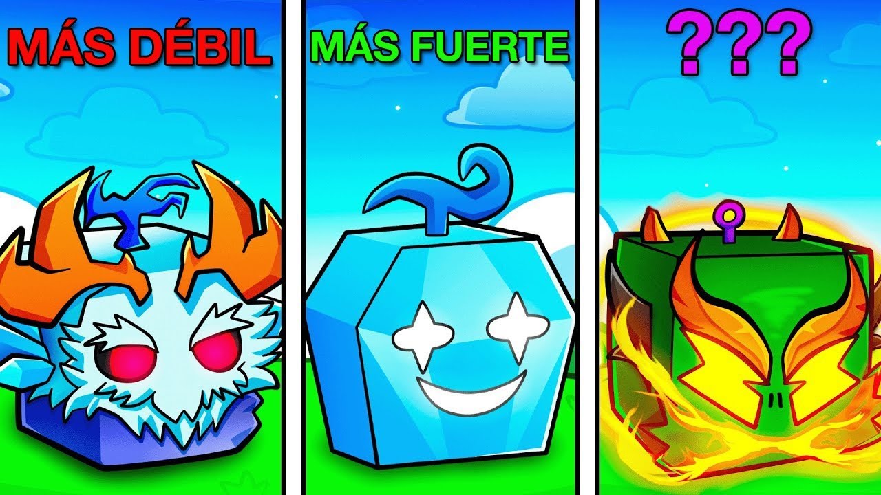 Rankeando de la FRUTA MÁS DÉBIL a la MÁS FUERTE en Blox Fruits Update 25