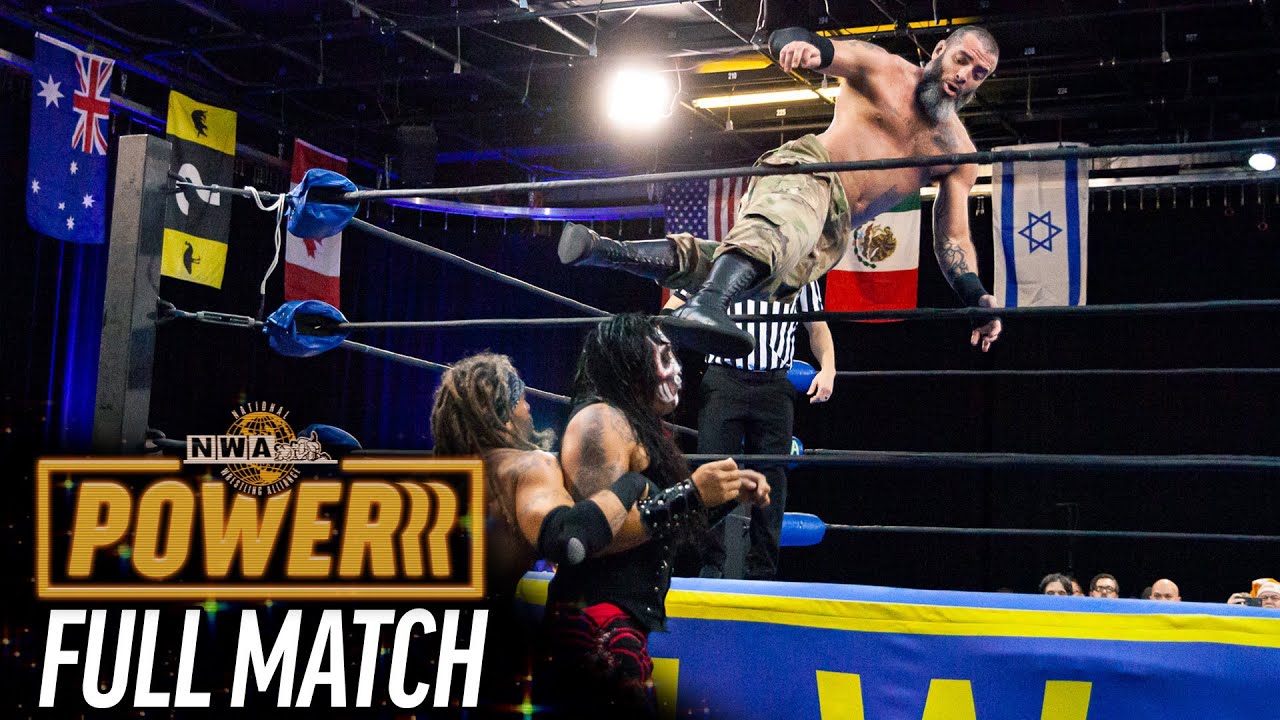 TAG TITLE MATCH - La Rebelion vs The Briscoe Brothers | NWA Powerrr S8E5