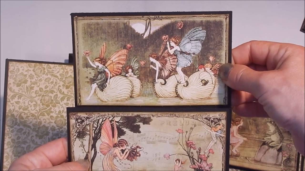Graphic 45 Once Upon a Springtime mini album