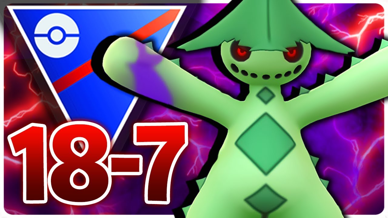 DOUBLE BUFF! THIS *PRO PLAYER* HIT A 13 GAME WIN STREAK WITH SHADOW CACTURNE | GO BATTLE LEAGUE