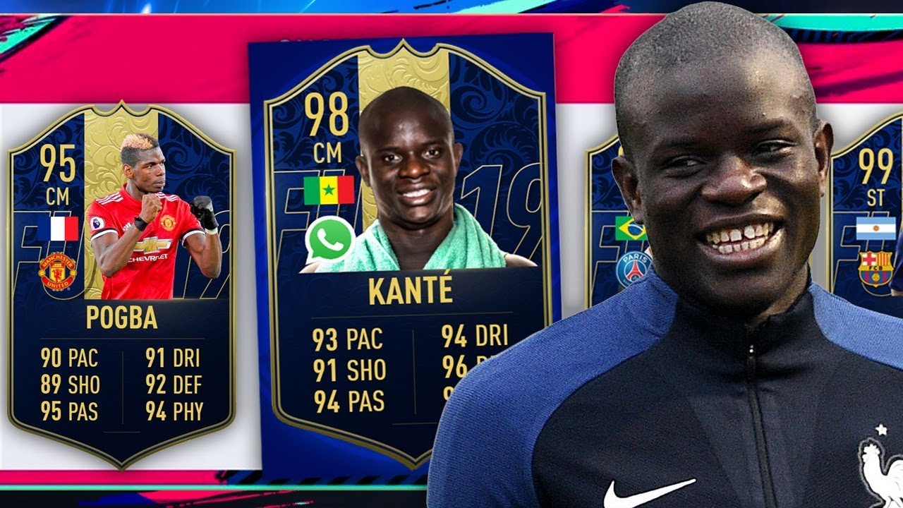 FUT DRAFT 193 !? TIREI O KANTE DO WHATSAPP TOTY MAIS ICON E MUITO MAIS !