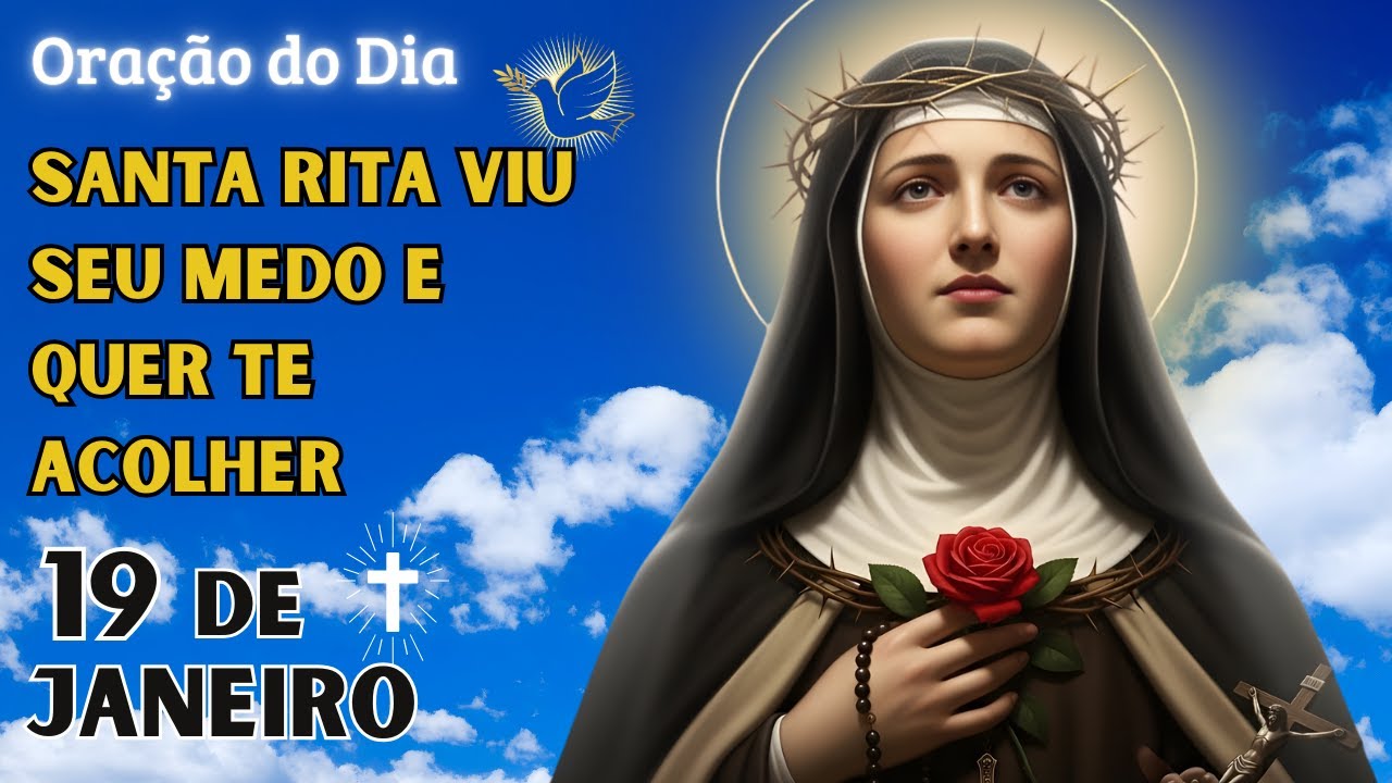 Antes Que o Medo Te Domine, Santa Rita Quer Te Consolar