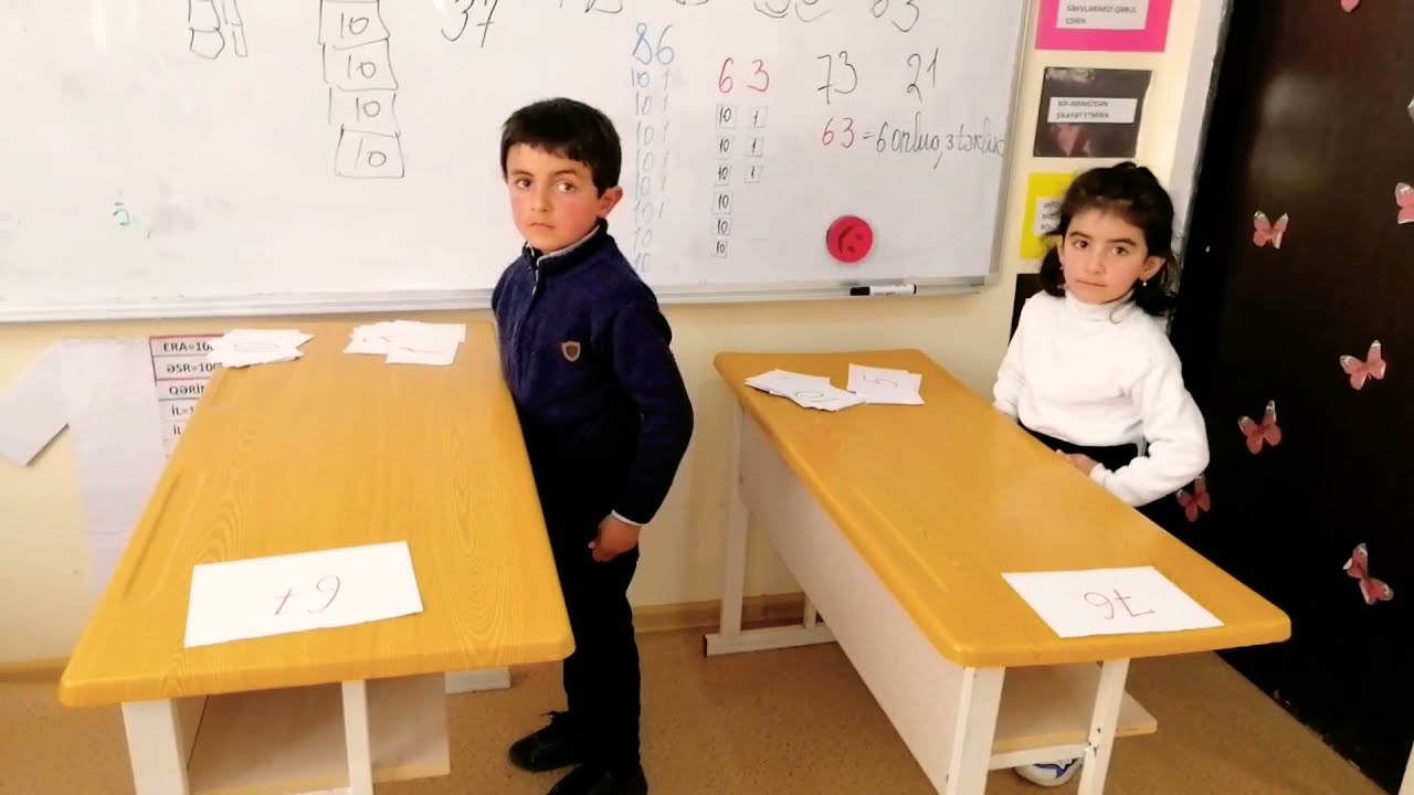Onluqlar və təkliklər (1-ci sinif)                                          @urfansfrliyeva