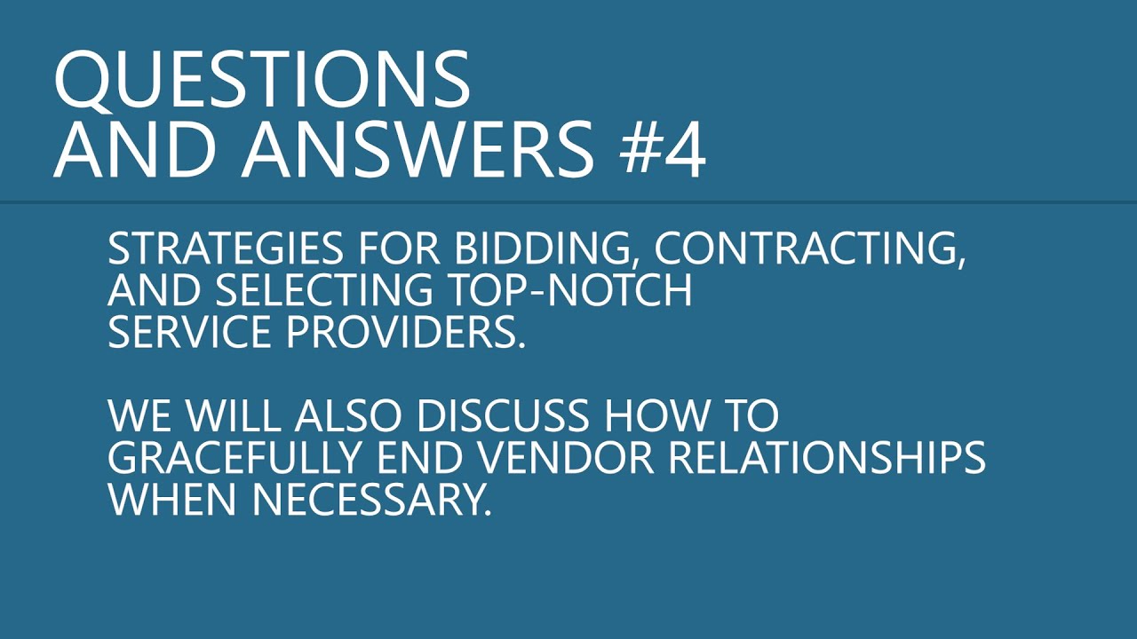 2025 HOA Academy Class #4 Questions & Answers