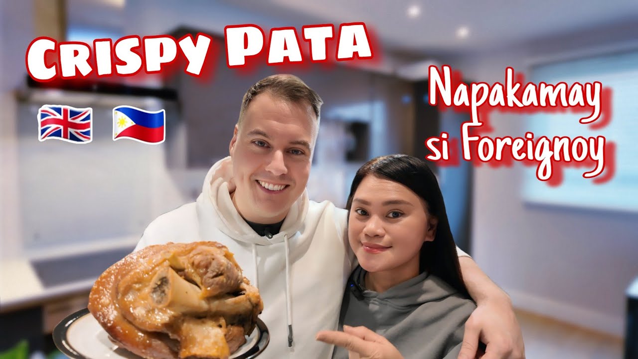 Crispy Pata | British Husband Makes Filipino Sauce | Pagkaing Pinoy | Filipina wife | #filipinofood