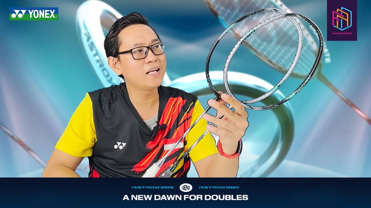 GENERASI KE TIGA RAKET BADMINTON ASTROX 88 S GAME ASTROX 88 D GAME