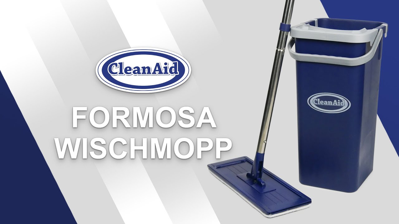 CleanAid Formosa  Mop - der schnelle und effektive Bodenwischer, ohne nasse H&auml;nde!