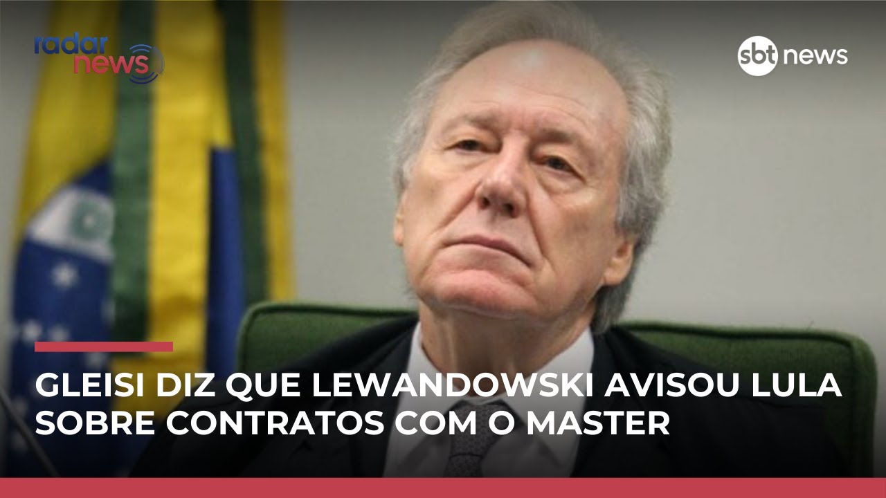 Lewandowski avisou Lula sobre contratos privados antes de assumir ministério | #RadarNews