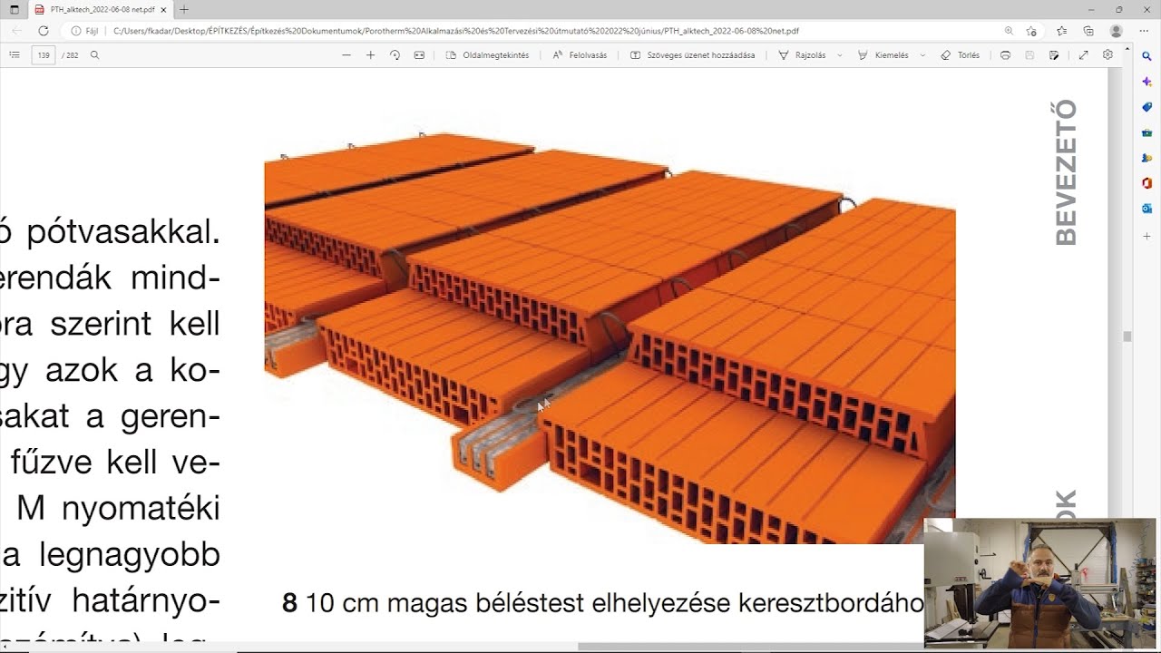 Építem a házam 44  rész Födém béléstestről és vasalatról