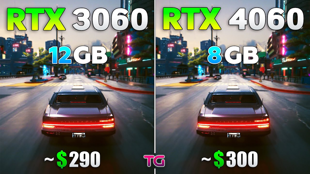 RTX 4060 vs RTX 3060 - Test in 10 Games