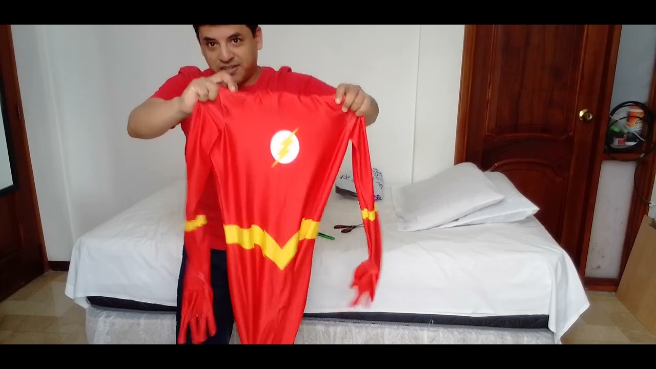 Unboxing de traje de Flash - Printcostume