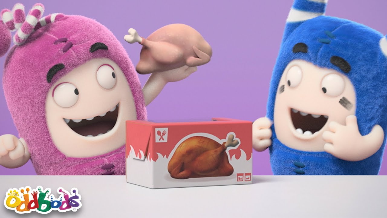 Turkeylicious | 1 Hour of Oddbods Full Episodes | Funny Food Cartoons For All The Family!